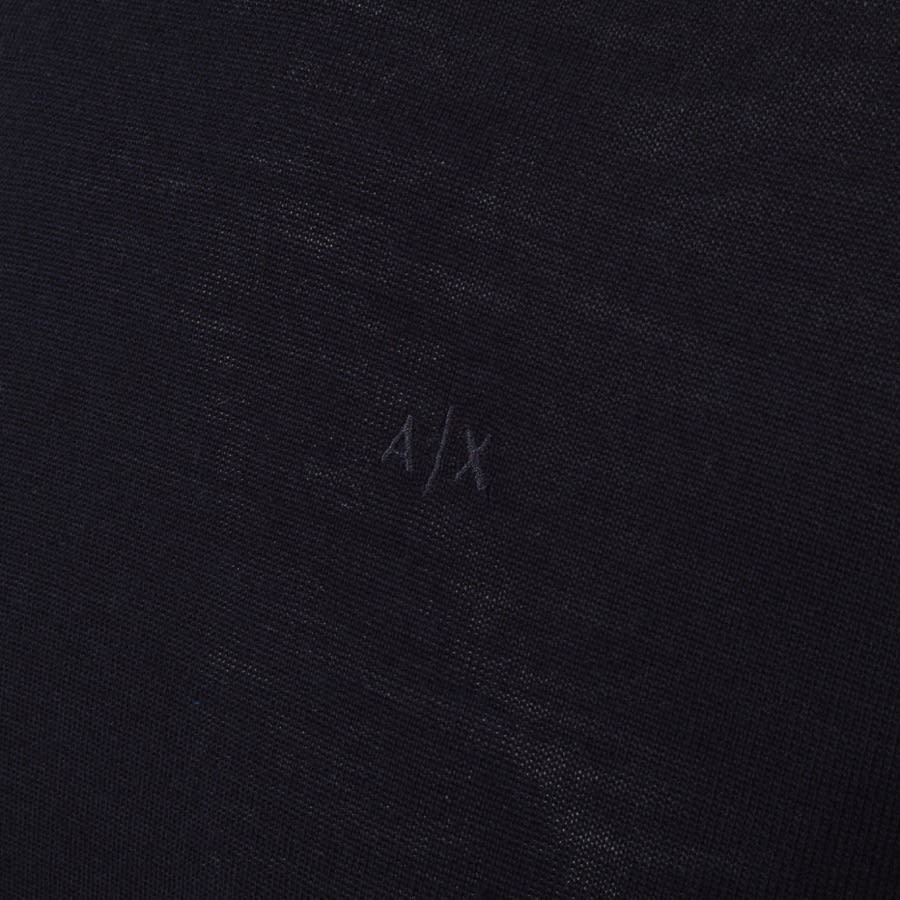 Alternative Image for ProductArmani Exchange Wool Roll Neck Knit Jumper Navy3